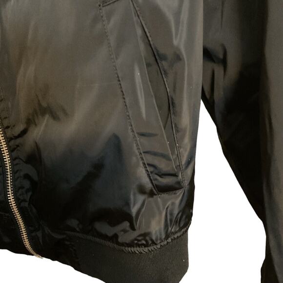 Prince Royce Alter Ego Tour Aviator Bomber Jacket Size XS Gold Logo “Roooyse” - Picture 11 of 16